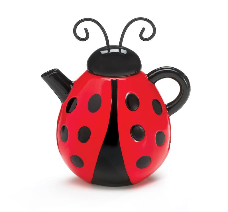 Lucky Ladybug Shaped Teapot
